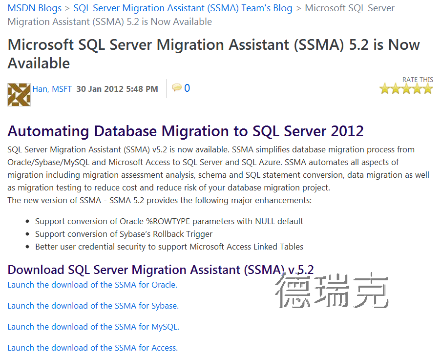 ssma for oracle 5.2